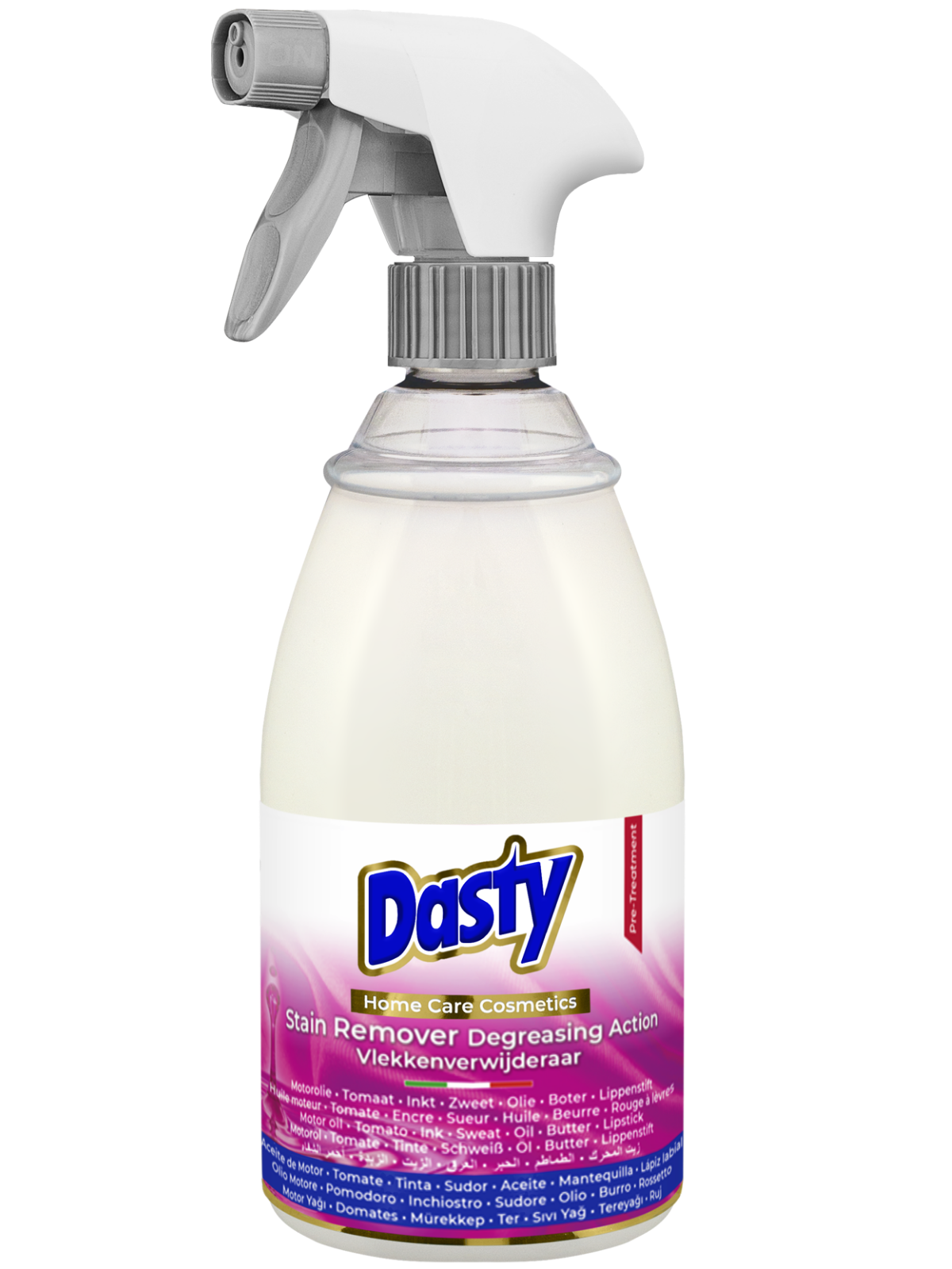 Dasty Removedor de Nódoas para Roupa – Spray para Nódoas de Gordura, Óleo e Manteiga