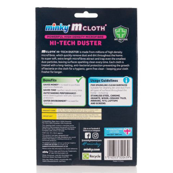 Paño de microfibra Minky – Rosa (Fibras largas, sin rayas)