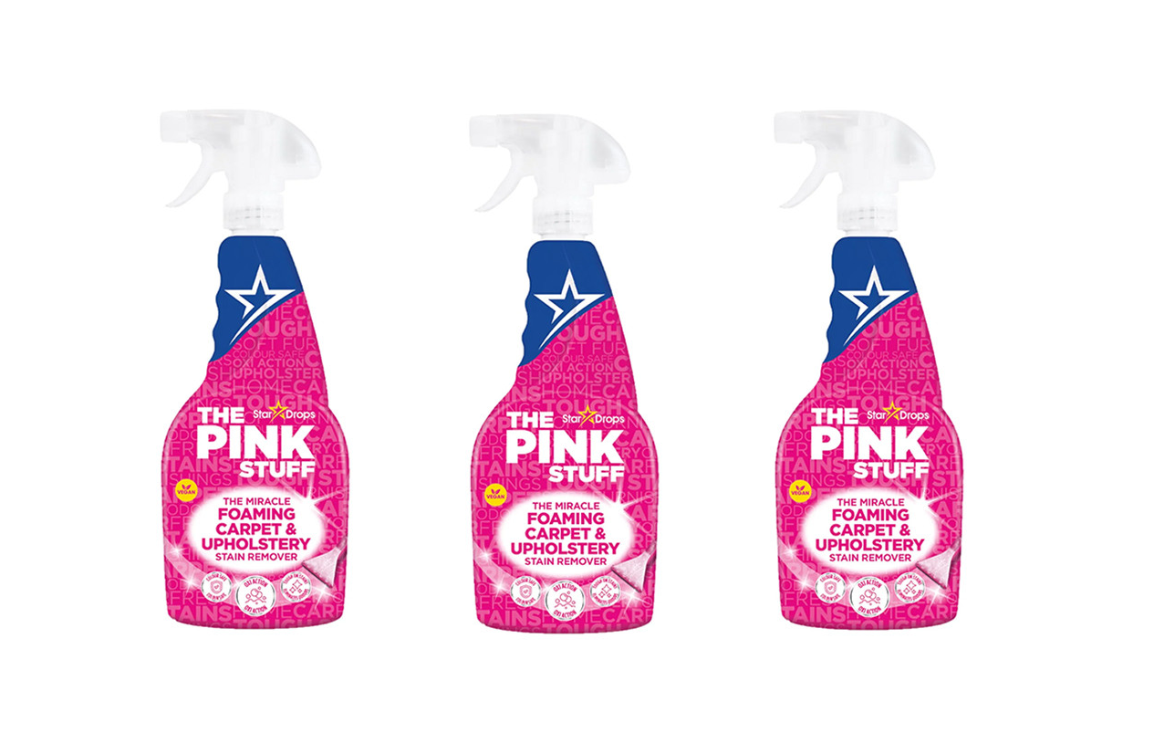 The Pink Stuff - Sredstvo za pjenasto uklanjanje mrlja za tepihe i presvlake 500 ml - 3 kom.