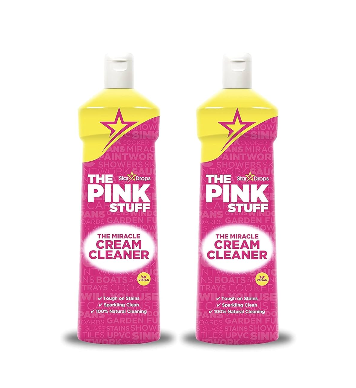 Stardrops Pink Stuff Крем за почистване - 2 опаковки