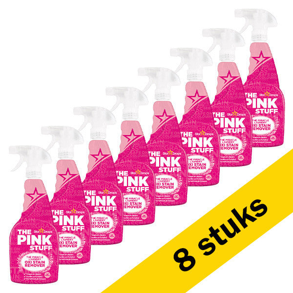 Pink Stuff Oxi Fläckborttagningsspray 500ml - 8-pack