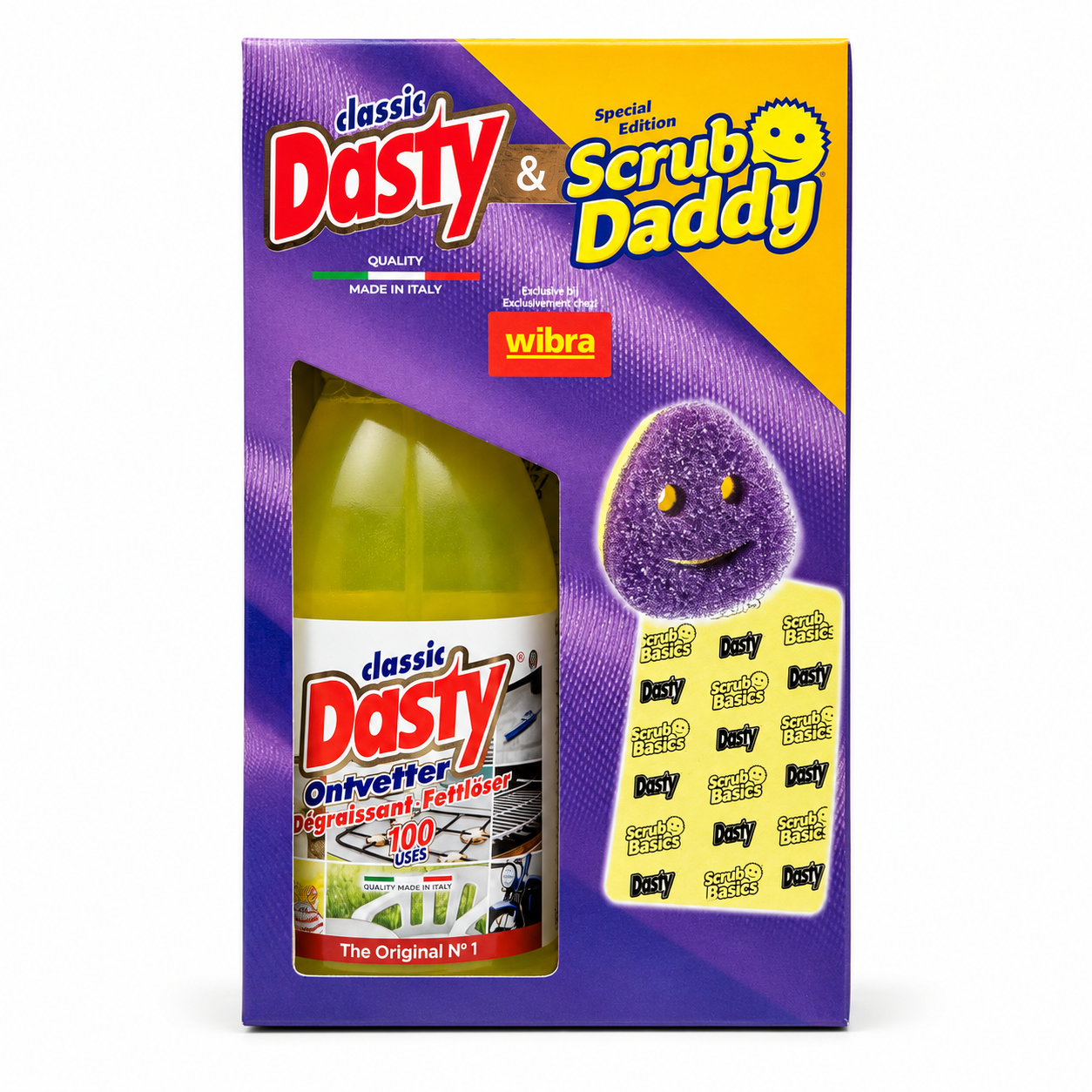 Kit de limpiador de cristales Dasty Pink Soul - Spray 700 ml + Limpiador de microfibra