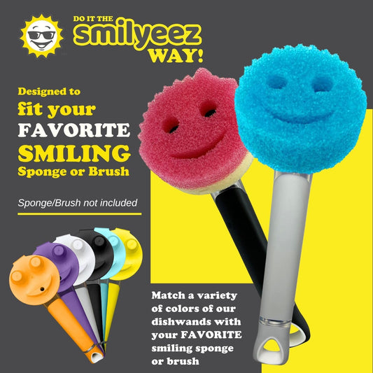 Smilyeez Daddy dispensador de sabão com pega para Scrub Daddy