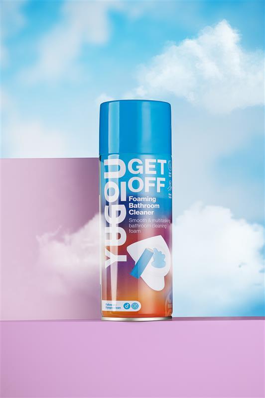 YUGOU Penový čistič kúpeľne 450 ml – Penový čistič kúpeľne na obklady, sprchu a toaletu