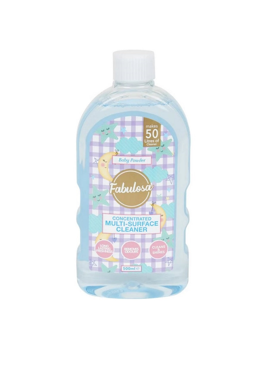 Fabulosa Tiivistetty Monipintapuhdistaja - Vauvan Jauhe 500ml
