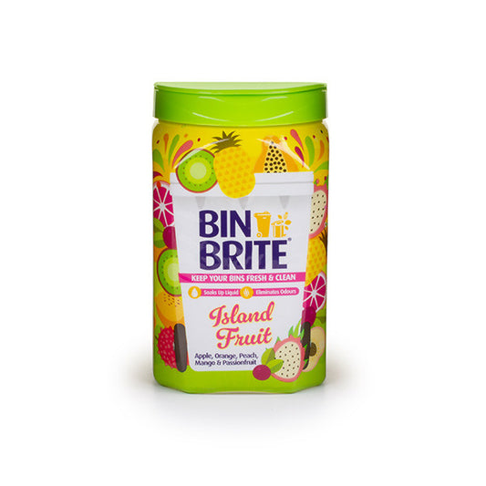 Bin Brite odorizant pentru coșul de gunoi | Island fruit (500 gram)