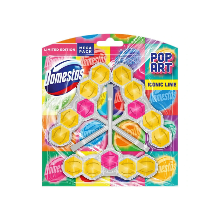 Domestos Toilet Freshener Iconic Lime - 3 Pack
