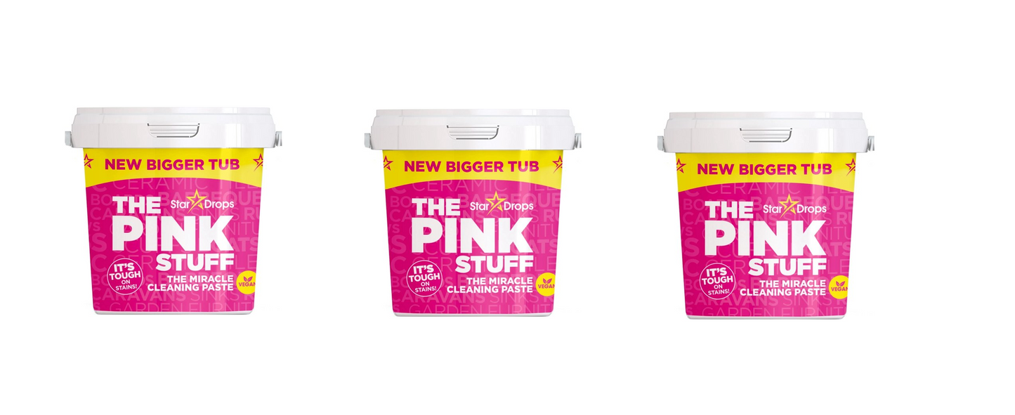 Stardrops The Pink Stuff - Čisticí pasta 850 gram - 3 balení