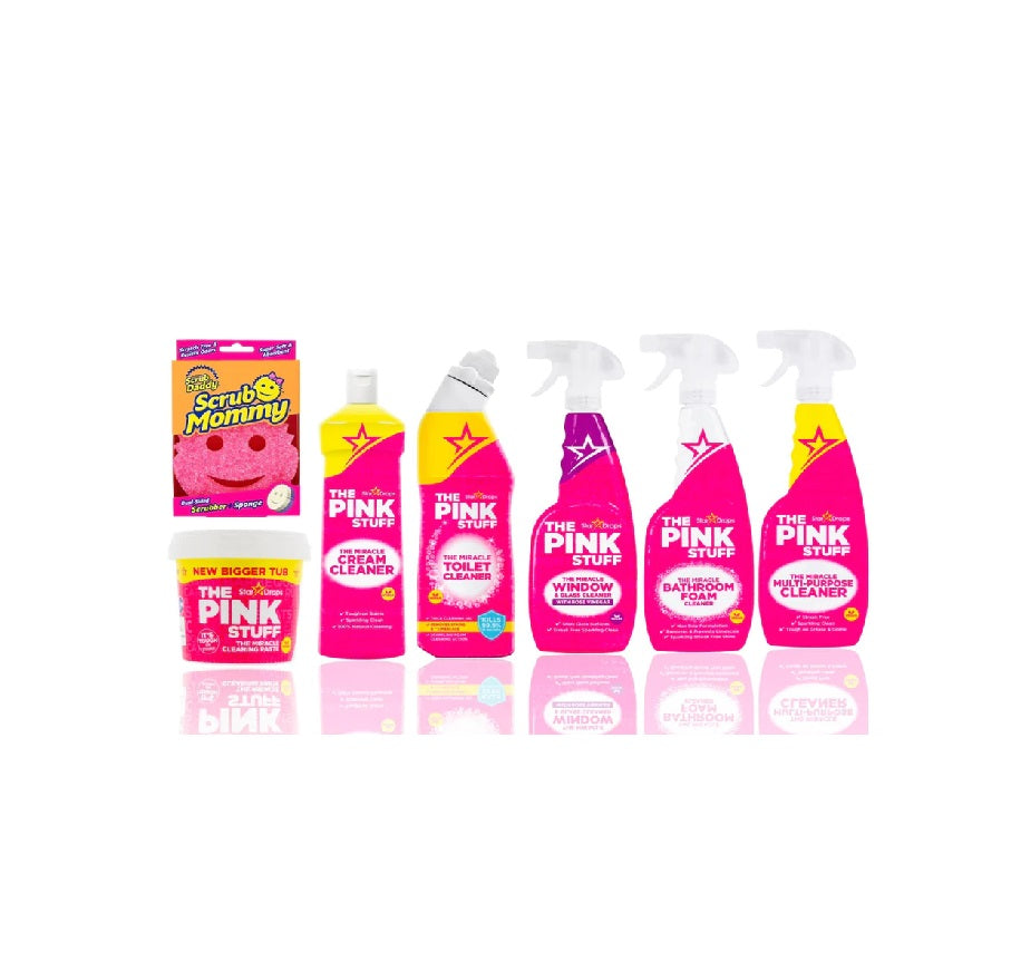 The Pink Stuff - Set Regalo Varietà per Soggiorno, Bagno & Camera da Letto
