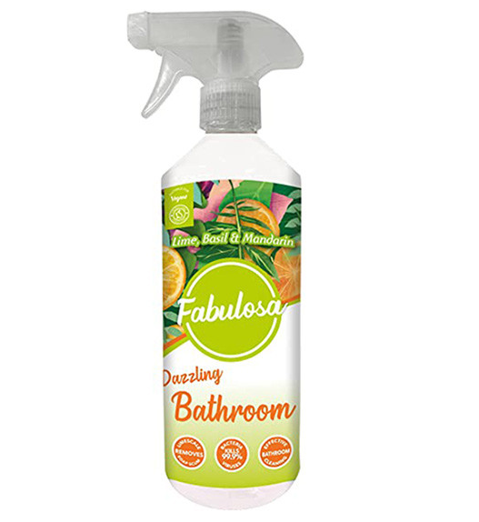 Fabulosa Spray de Banheiro Deslumbrante | Lima, Manjericão & Mandarim (500 ml)