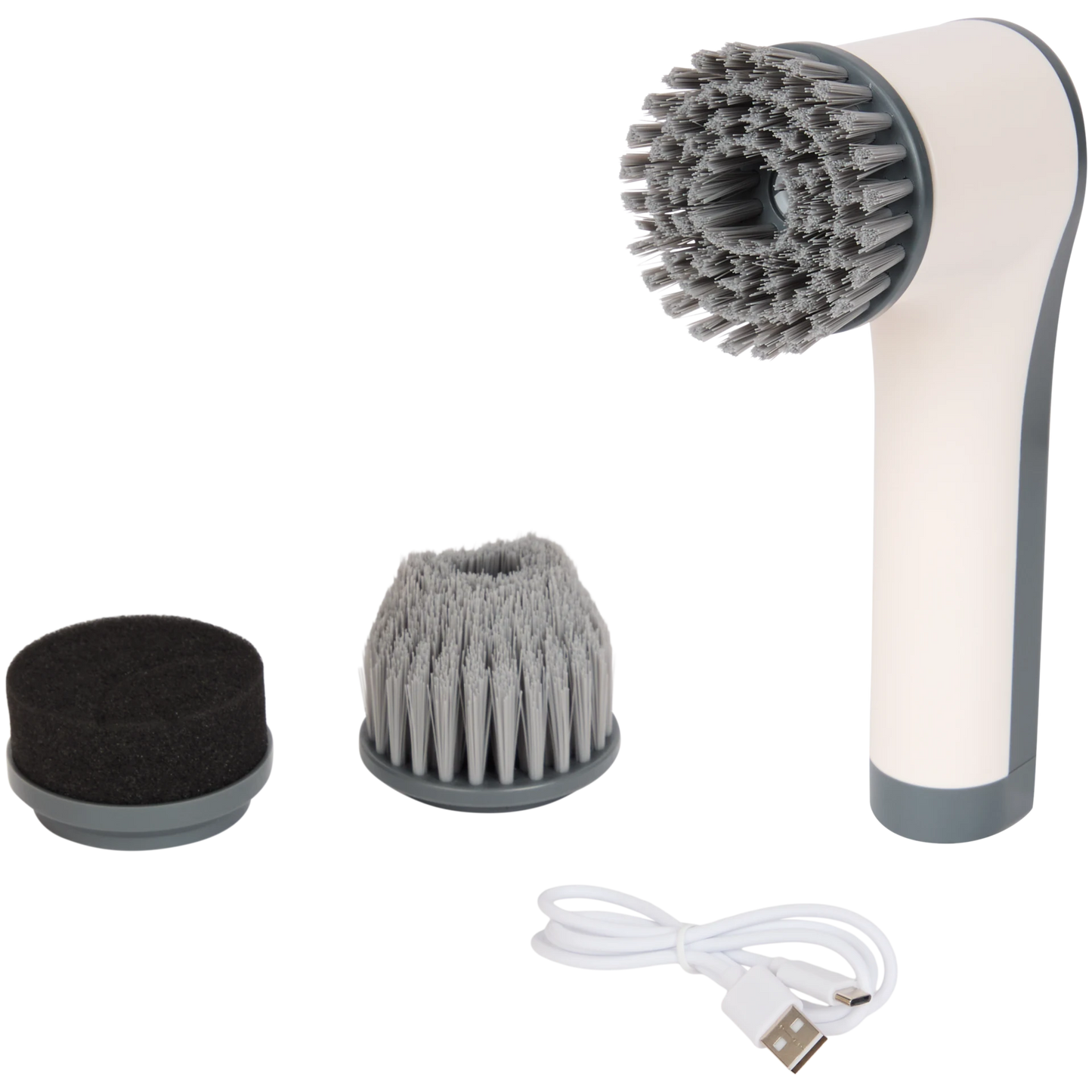 CleanRite Elektryczna szczotka do sprzątania 3 w 1 – akumulatorowa – 300 RPM