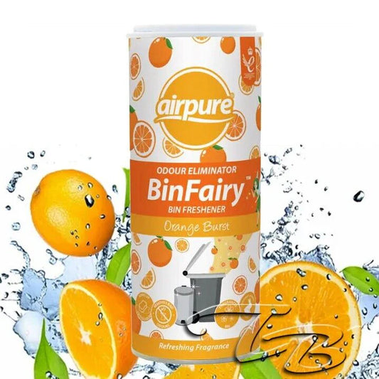 Airpure Bin Fairy – Orange Burst Vuilnisbakverfrisser & Geurverwijderaar