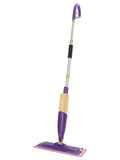 Dasty Spraymop z systemem spryskiwania – mop do podłóg i mycia bez wiadra – obrotowa głowica mopa – 42 cm