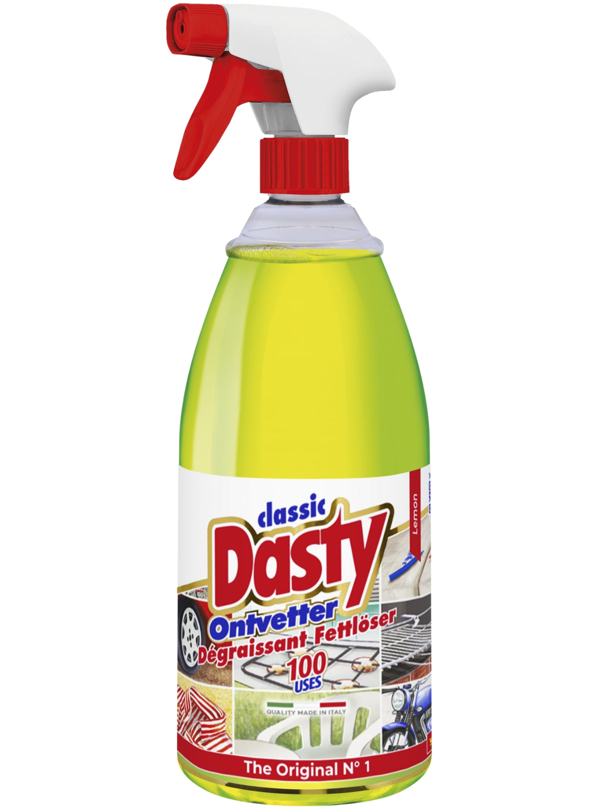 Dasty Spray Sgrassatore al Limone – Potente Rimuovi Grasso 1L