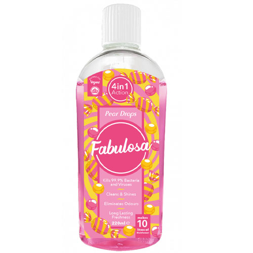 Fabulosa 4en1 Desinfectante Perlas de Pera 220ml