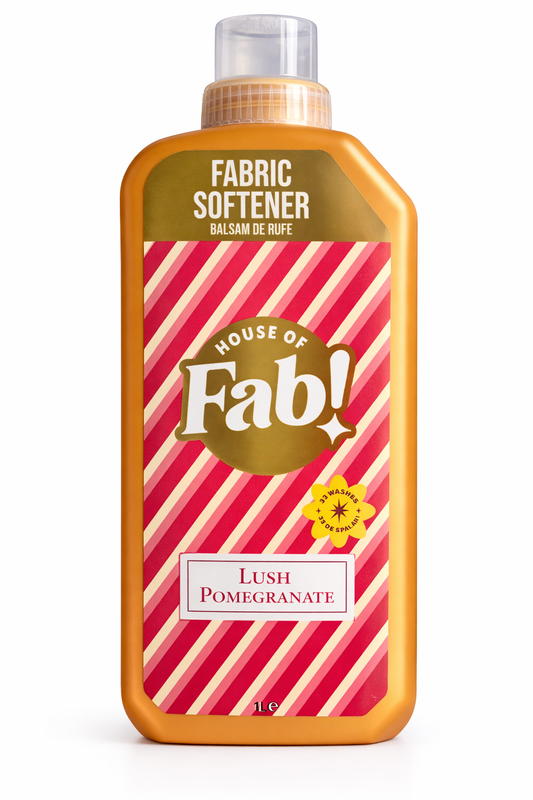 House of Fab Μαλακτικό Lush Pomegranate – Μαλακτικό 1L – 33 Πλύσεις – Μαλακτικό Ρούχων με Ενισχυμένο Άρωμα