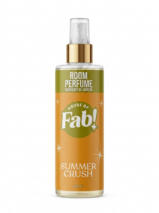 Fabulosa Perfume de Ambiente Summer Crush – Spray para Habitaciones con Aroma Veraniego – Ambientador para Sala, Baño y Dormitorio