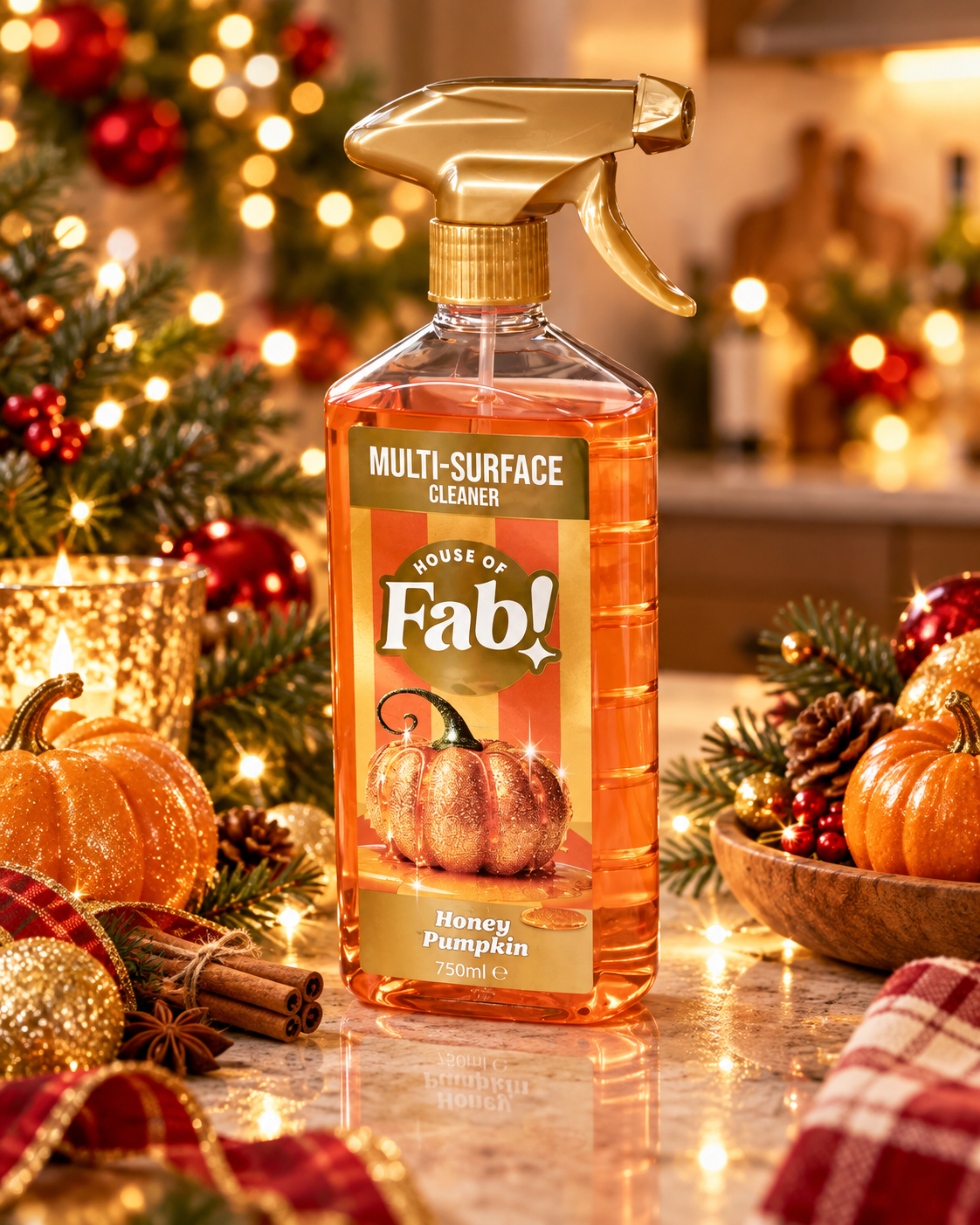 Fabulosa Honey Pumpkin Spray detergente multiuso – 750 ml