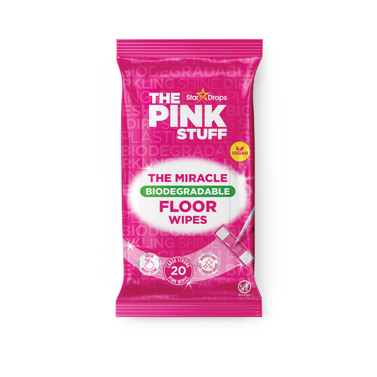 Pink Stuff Biodegradējami antibakteriālie grīdas mitrumi - Ierobežota izdevuma