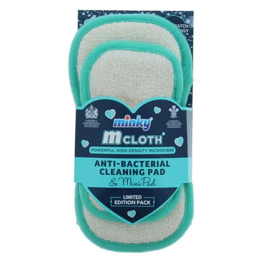 Minky Almohadilla de limpieza M-Cloth Almohadilla antibacteriana y mini