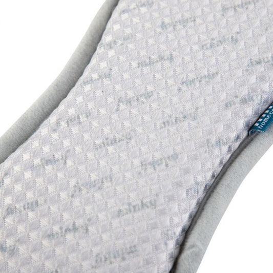 Minky M Paño Almohadilla de Limpieza – Blanco con Borde Gris (Poder de Limpieza 3 en 1)