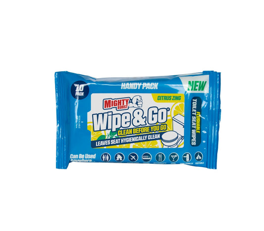 Airpure Mighty Burst Citrus Zing Wipe & Go Wipes - 3x10 Wipes