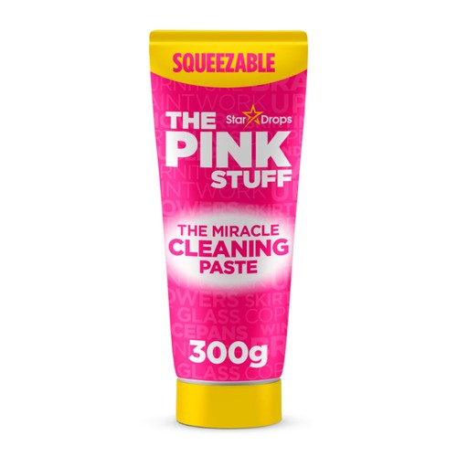 The Pink Stuff Exprimible Pasta de Limpieza 300g – El Éxito Viral de Limpieza de TikTok (Tubo sin Derrames)