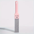 Pink Toilet Scrubber Pumice Stone with Smiley – Toilet Limescale Remover Brush – Pumice Stone Toilet Brush Against Limescale & Stains