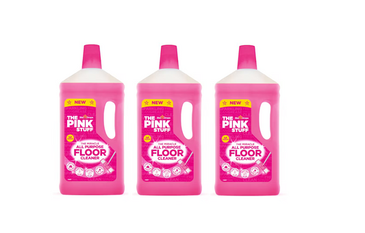 The Pink Stuff Floor Cleaner 1 liter - 3 pack
