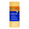Scrub Daddy Scrub Basics Paños de limpieza de bambú – 1 rollo con 40 paños reutilizables