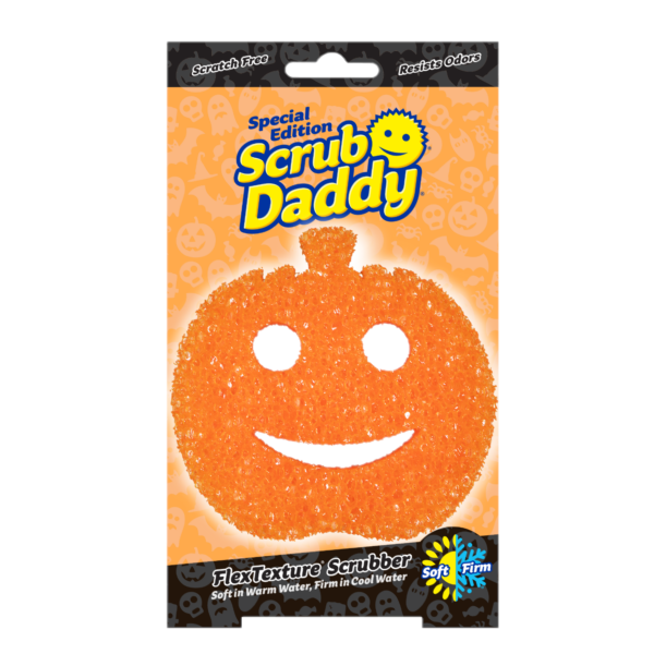 Esponja de abóbora de Halloween Scrub Daddy – Edição especial