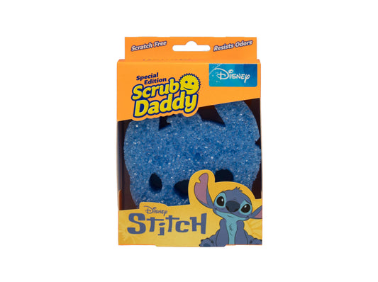 Esponja de cocina Scrub Daddy Edición Disney – Stitch | Antirayaduras, resistente a olores y apta para lavavajillas