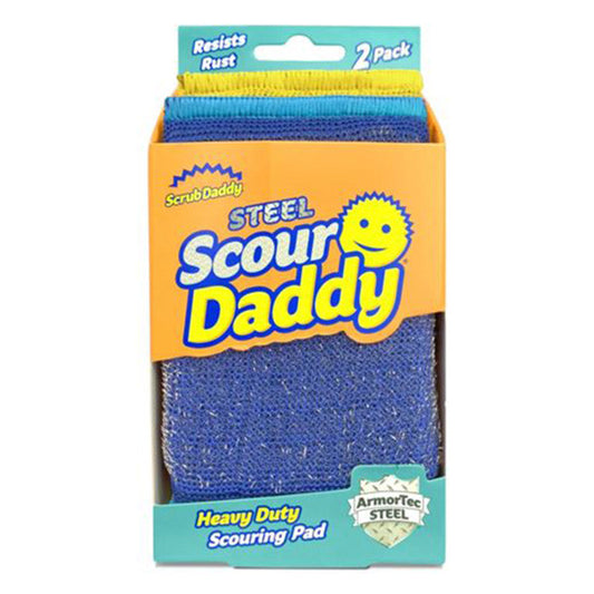 Scrub Daddy Scour Daddy Aço 2 peças