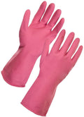 Guantes de limpieza reutilizables rosas (pequeños)