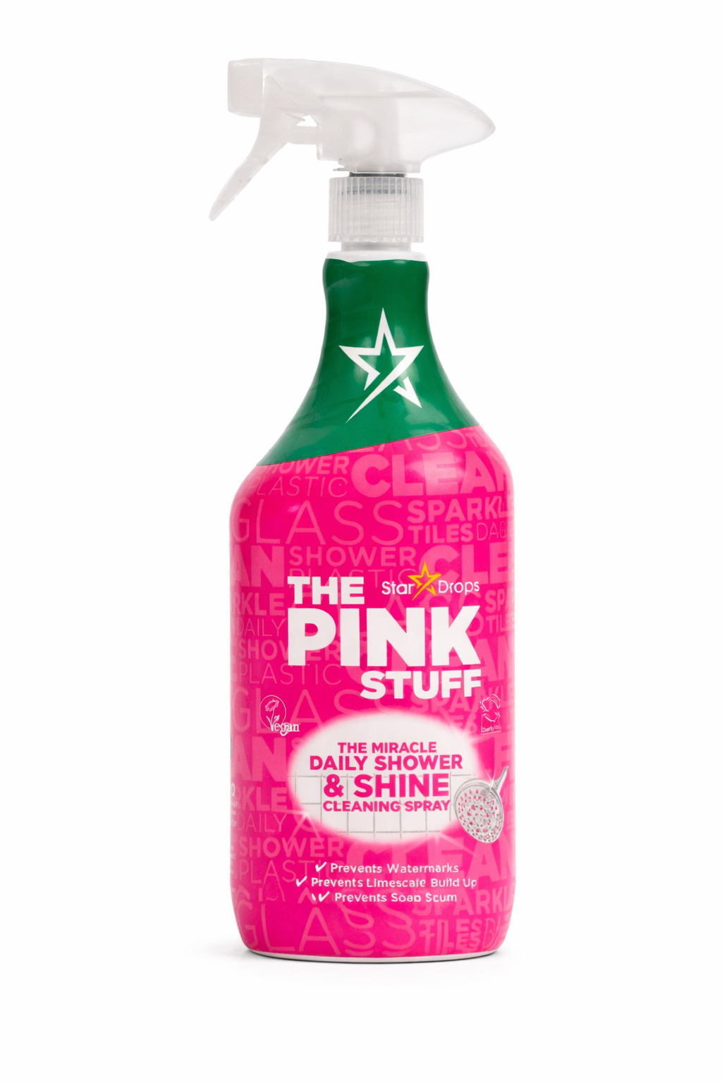 The Pink Stuff Čudežni dnevni čistilni sprej za prho in sijaj 850ml - omejena izdaja