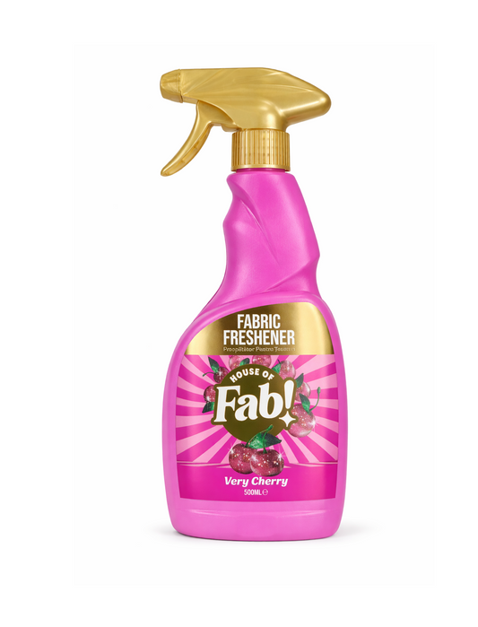 Spray Ambientador de Tela Fabulosa Muy Cereza – Conocido en Redes Sociales | 500 ml