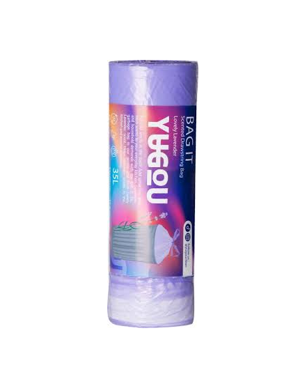 Yugou Sacchi della spazzatura con profumo di Lavanda Deliziosa - 35 liter