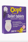 Oops Toilet Tablets – 12 pieces – Against Rust & Stubborn Stains – Pink Power!
