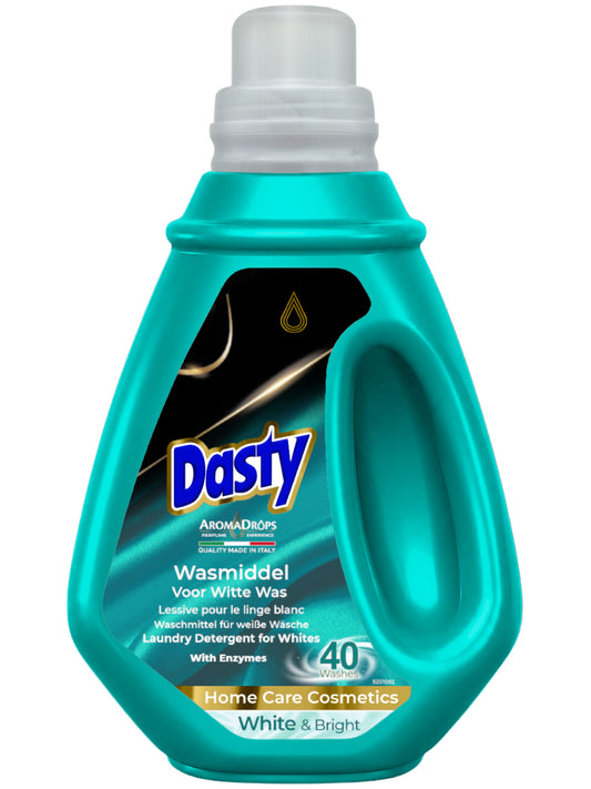 Dasty White & Bright, płyn do prania – białe pranie – 1,5 litra – 40 prań