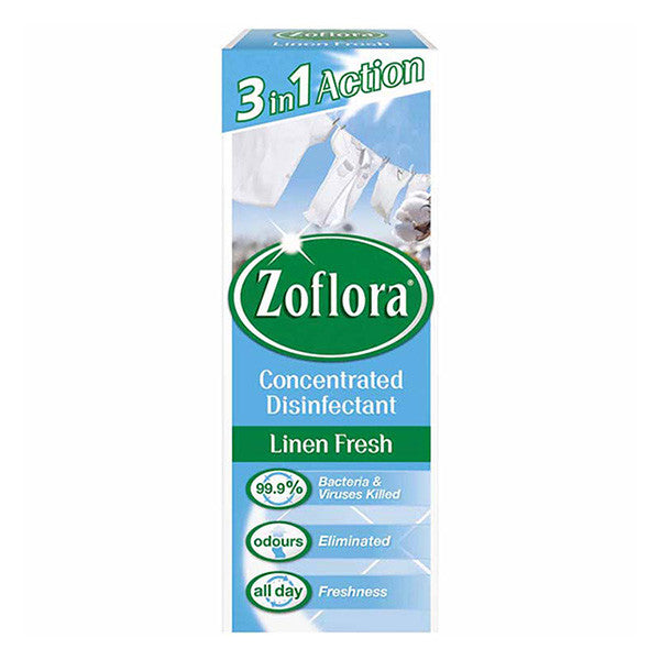 Zoflora koncentrat za vse namene – svežina perila (120 ml)