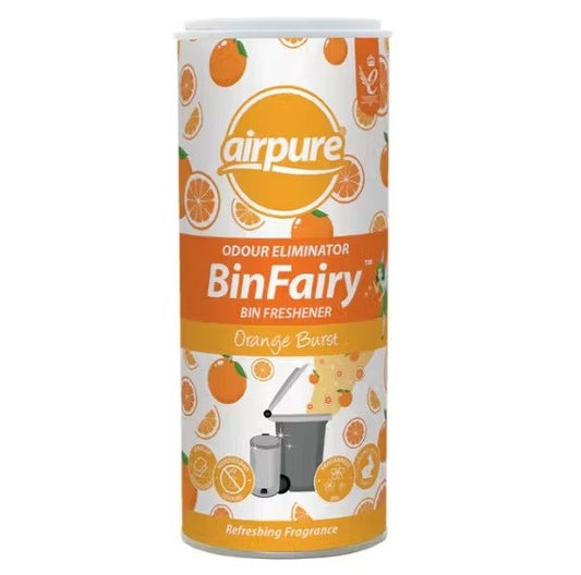 Airpure Bin Fairy – Orange Burst Vuilnisbakverfrisser & Geurverwijderaar