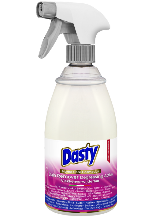 Dasty Vlekkenverwijderaar Ontvettend 600 ml – Tegen Vet, Olie, Make-up en Inkt