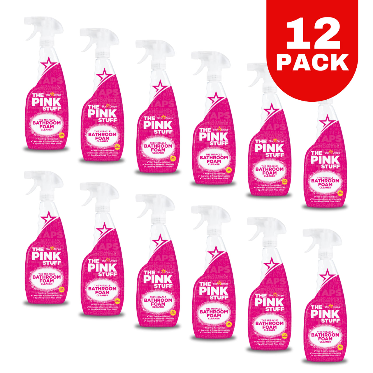 A Pink Stuff Fürdőhab 750ml - 12 darabos csomag