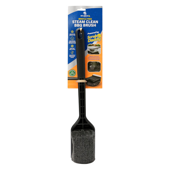 Scrub Daddy MR. BAR-B-Q Cepillo de Limpieza a Vapor – Cepillo de Vapor para BBQ sin Cerdas Metálicas