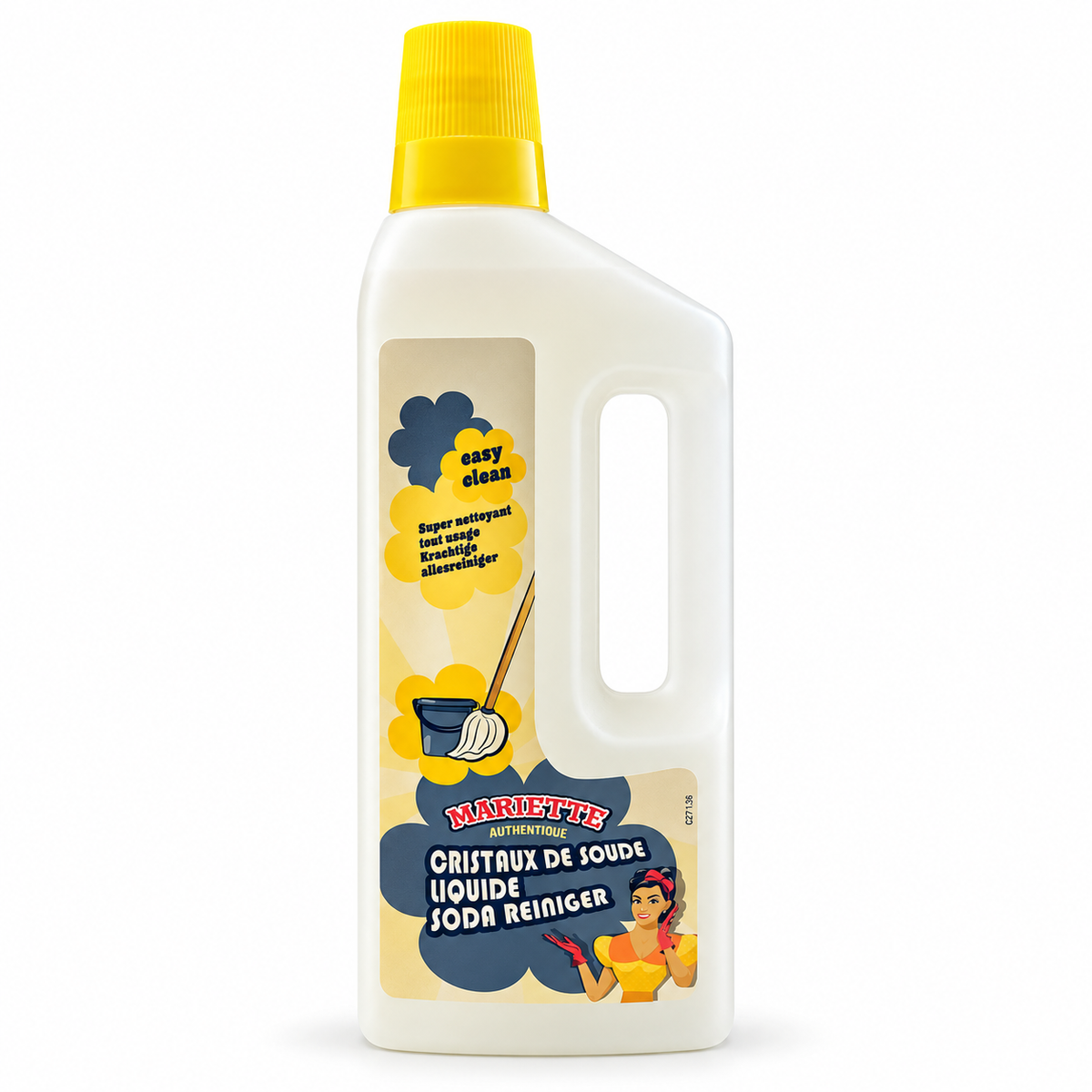 Mariette Authentique -soodapuhdistusaine 750ml – nestemäiset soodakiteet