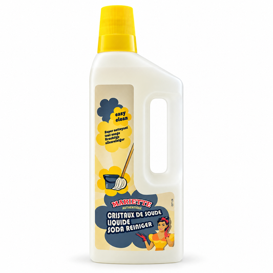 Mariette Authentique -soodapuhdistusaine 750ml – nestemäiset soodakiteet
