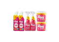The Pink Stuff ultimativni paket – 2× sprej 750 ml – 2× sredstvo za čišćenje toaleta 750 ml – 2× Miracle Paste 850 g