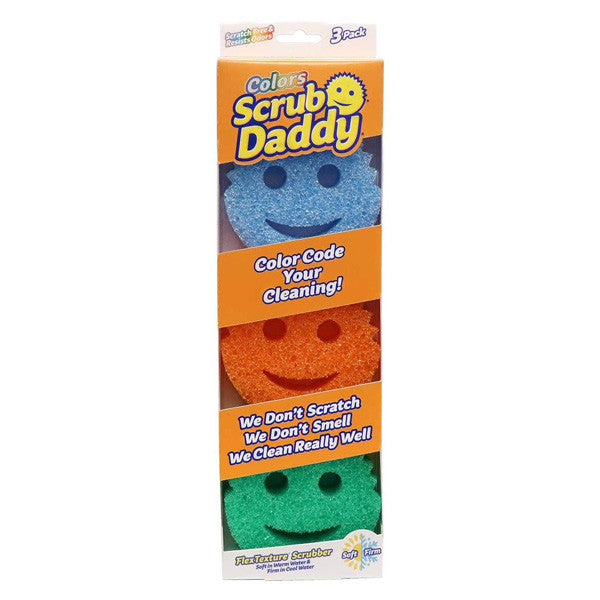 Scrub Daddy Färger | spons tre färger (3 stycken)